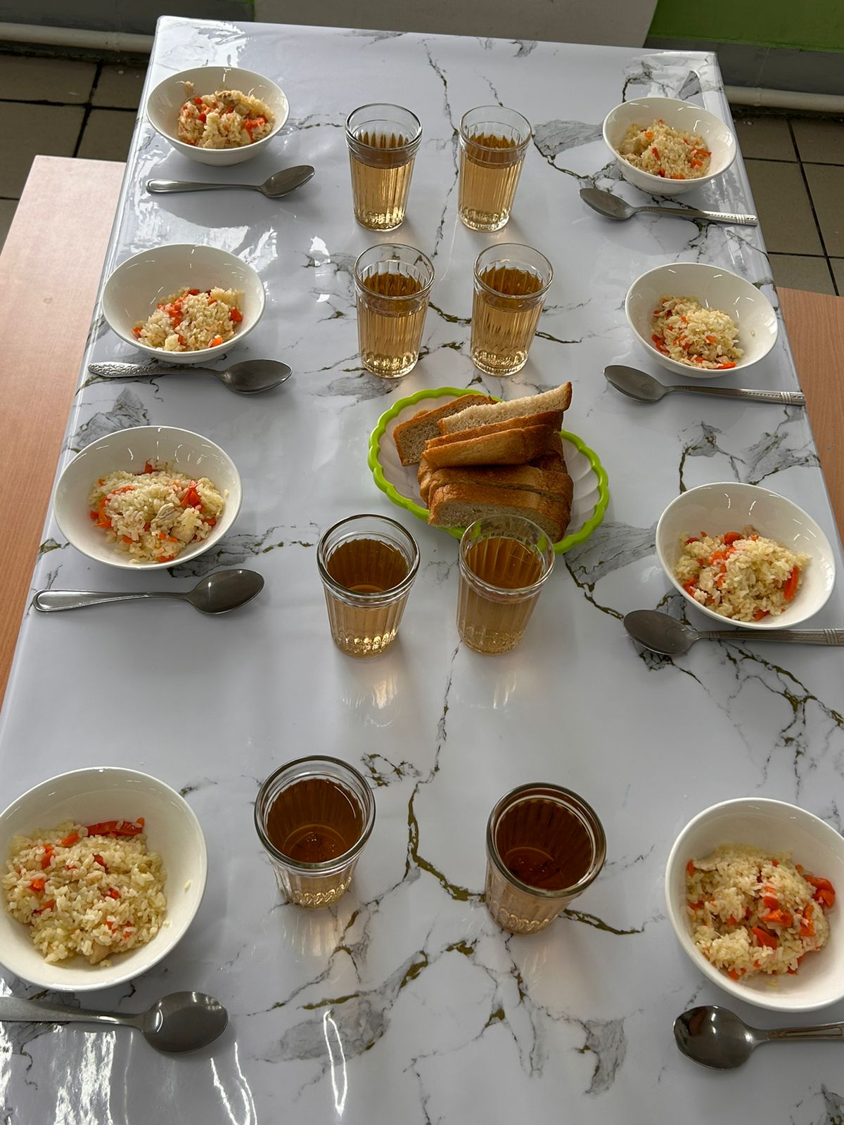 сәрсенбі күнгі тегін ыстық тамақ (2-ші апта)